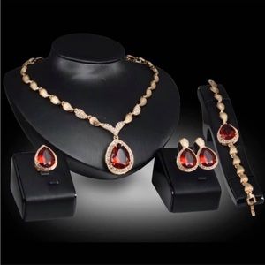 Rhinestone Jewelry Set